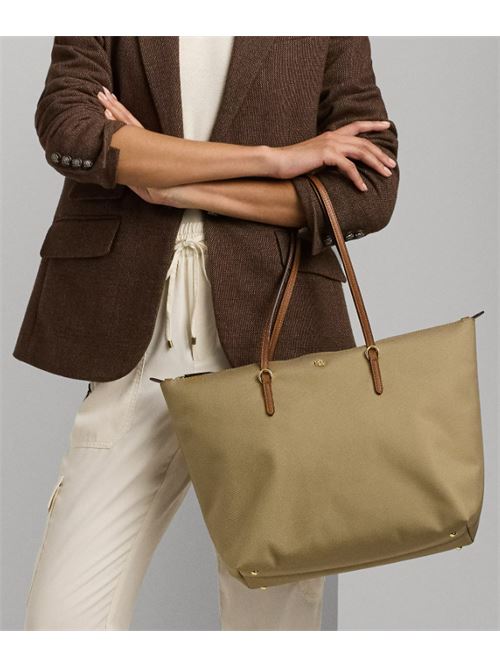 TOTE KEATON LAUREN RALPH LAUREN | 431950007003200 BROWN